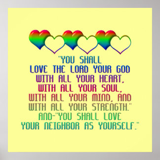 Poster O maior mandamento