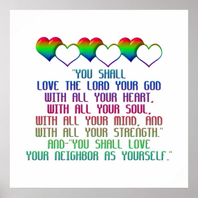 Poster O maior mandamento (Frente)