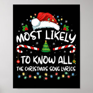 Poster O Mais Provável Para O Natal Saber Todo O Natal