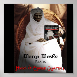 Pôster O Mama Moses Leitura Hoodoo e conjura