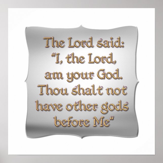 Pôster O Mandamento da 1rua (Frente)