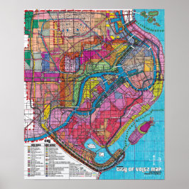 Poster O mapa oficial da cidade de Voltz