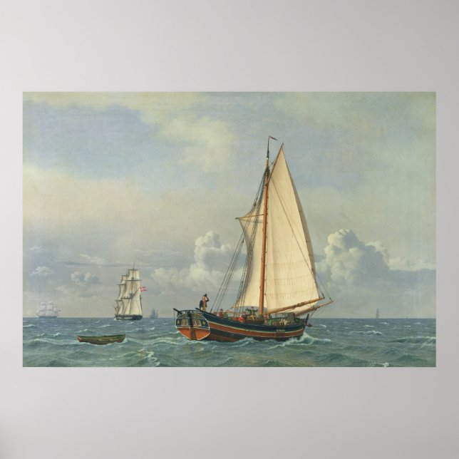 Pôster O Mar, 1831 (Frente)