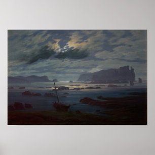Poster O Mar do Norte em Lua, 1823-24