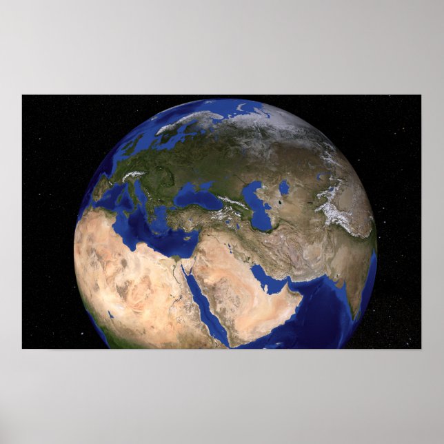 Pôster O mármore azul na próxima geração da Terra 2 (Frente)