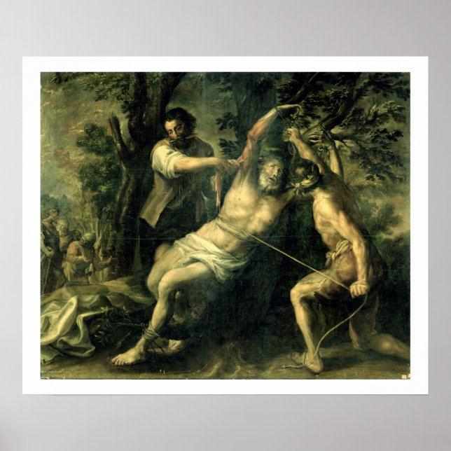 Pôster O martírio das Ruas. (Frente)