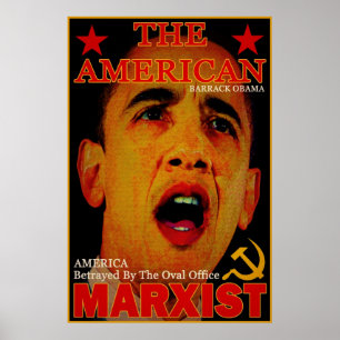 Poster O marxista americano