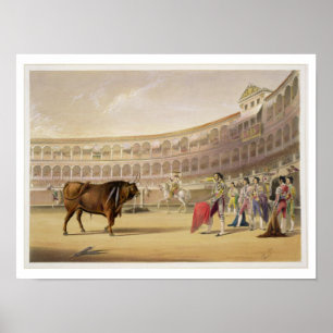 Pôster O Matador, 1865 (litho da cor)