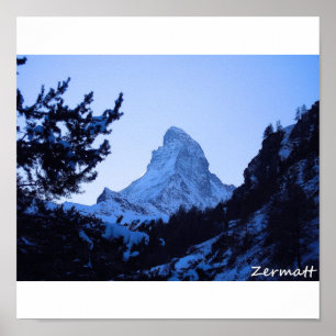 Poster O Matterhorn, Zermatt