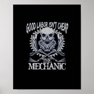 Poster O mecânico não é clássico barato - trabalho qualif