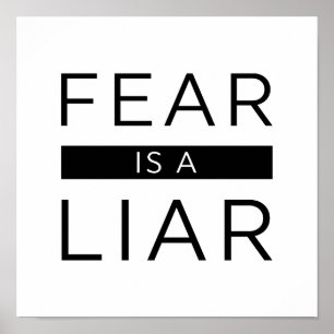 Poster O Medo É Um Mentiroso