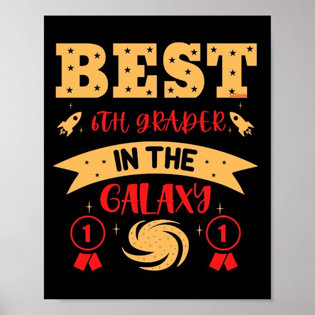 Poster O MELHOR 6 NA GALÁXIA é engraçado (Frente)