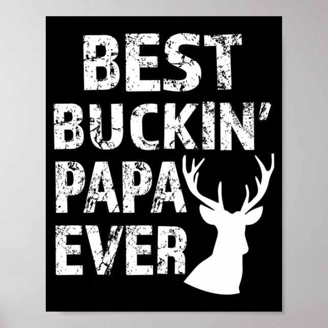 Poster O melhor Buckin' Papa, caçador de veados (Frente)