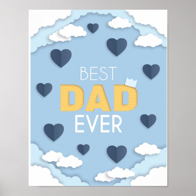 Poster O melhor Dia de os pais de sempre (Frente)