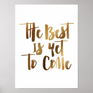 Poster O melhor é vir ainda