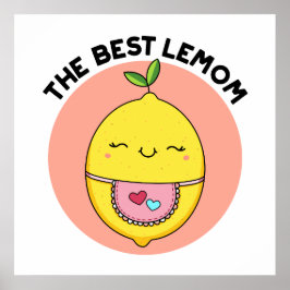 Poster O melhor Lemom Funny Lemon Pun
