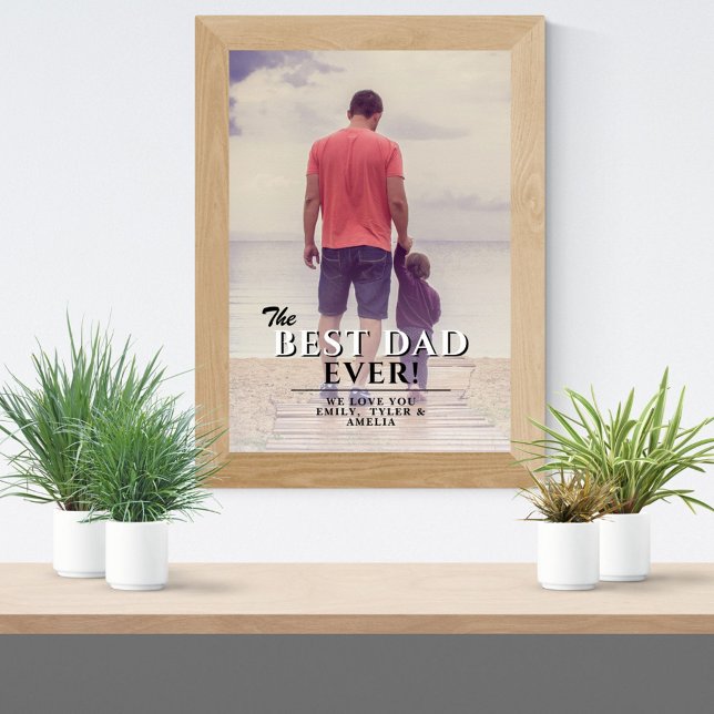 Poster O melhor Pai do Cheio do Dia do Pai (Criador carregado)