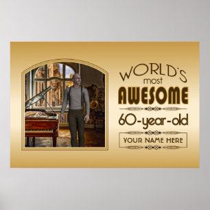 Poster O melhor quadro de fotos personalizadas do mundo d
