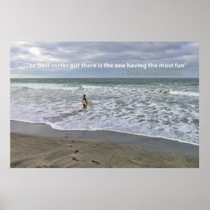 Poster O melhor surfista para fora lá