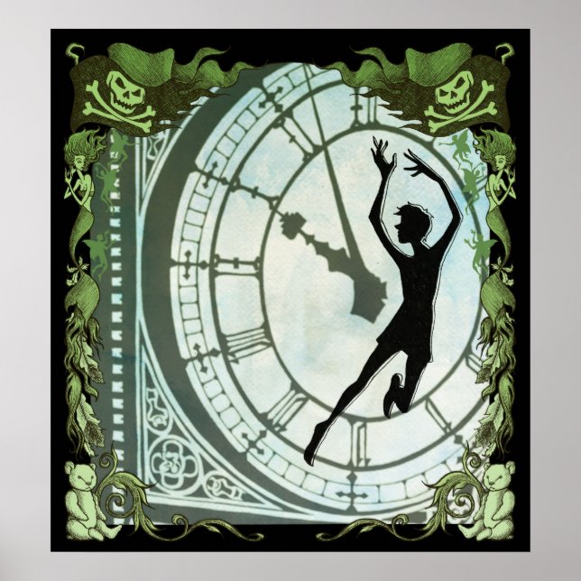 Pôster O Menino Que Não Cresceria (Frente)