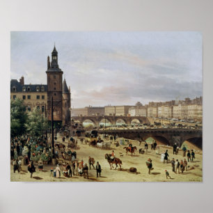 Pôster O mercado da flor, 1832