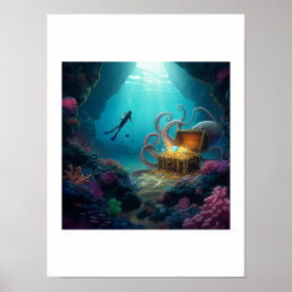 Poster O mergulhador descobre um tesouro marítimo