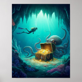Poster O mergulhador encontra um tesouro protegido