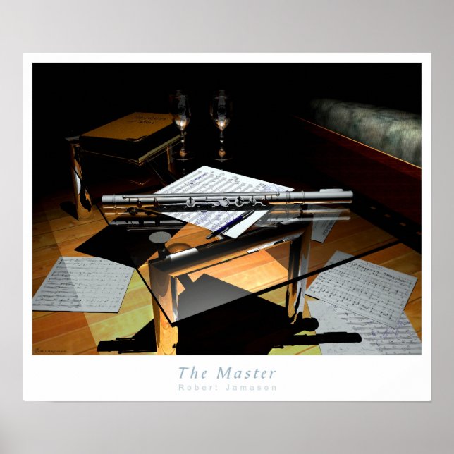 Pôster O Mestre (Frente)