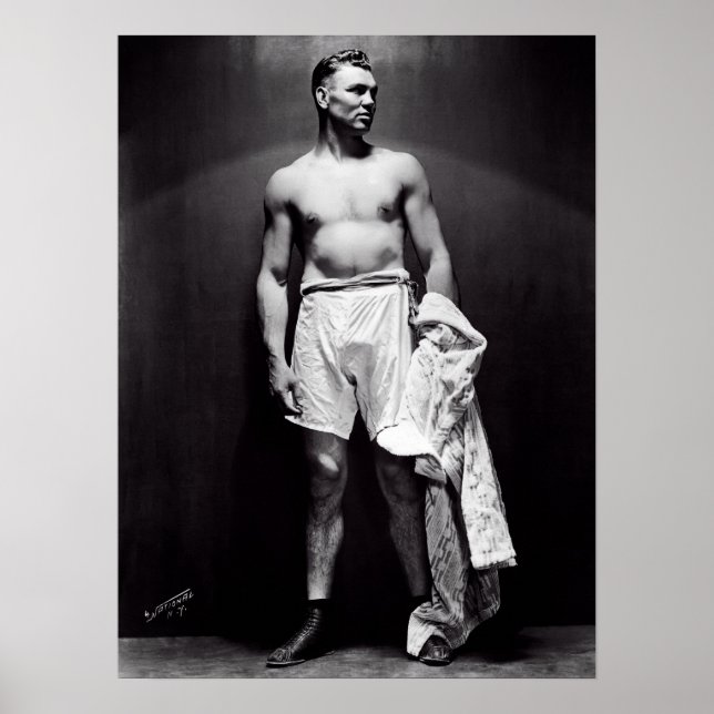 Poster O MESTRE DE MANASSA - JACK DEMPSEY c. 1920 (Frente)