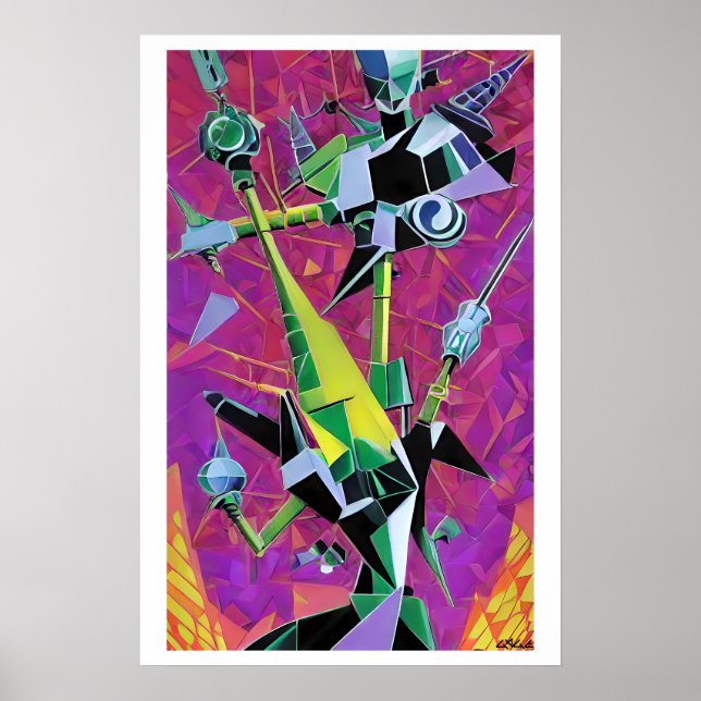 Poster O Mestre Swordsbot (Frente)