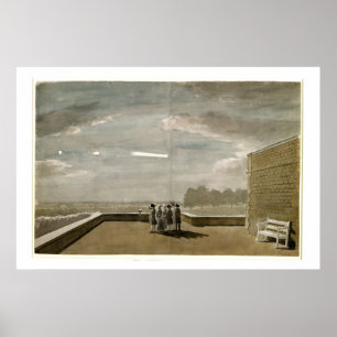 Poster O meteoro do 18 de agosto de 1783, como visto do