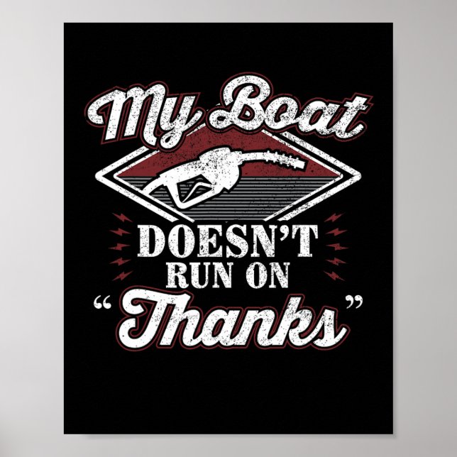 Poster O meu barco não funciona em Obrigados. (Frente)