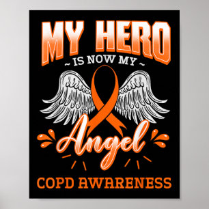 Poster O Meu Herói É Agora A Minha Doença Pulmonar Anjo D