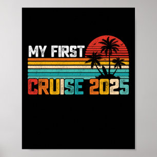 Poster O Meu Primeiro Cruise 2025 Family Vacation Cruise