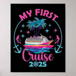 Poster O Meu Primeiro Cruise 2025 - Férias Familiares - N