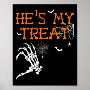 Poster O Meu Truque Hes É A Minha Tira De Casal De Hallow