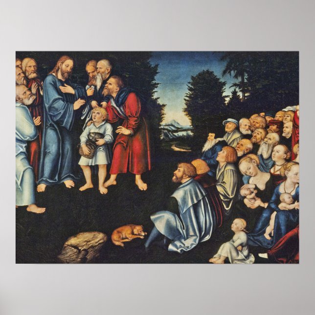 Poster O Milagre dos Cinco Cargos e Dois Peixes (Frente)