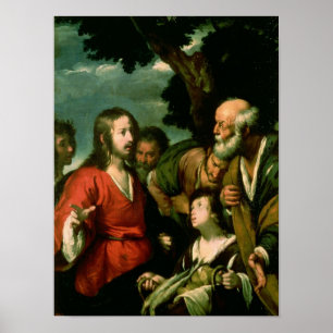 Poster O milagre dos nacos e dos peixes, c.1630