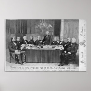 Pôster O ministério presidiu sobre