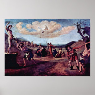 Pôster O mito da seqüência da pintura do PROMETHEUS