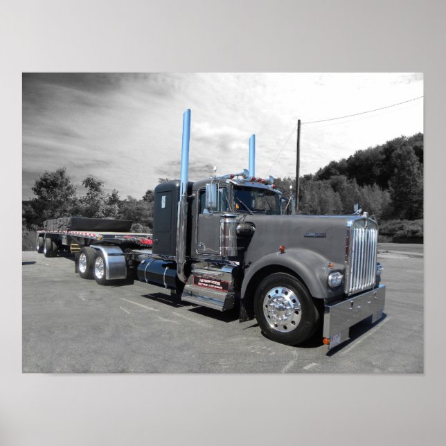Poster O modelo Kenworth de Lang (Frente)