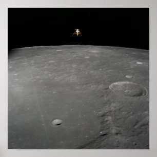 Poster O módulo lunar de Apollo 12 intrépido