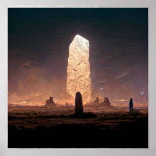 Poster O Monolith 4 Fantasy Sci-Fi