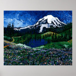 Poster O Monte Rainier