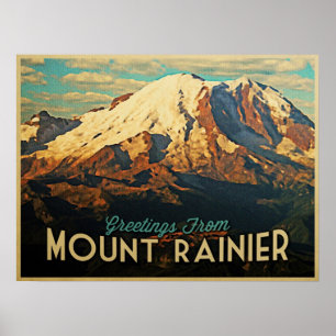 Pôster O Monte Rainier