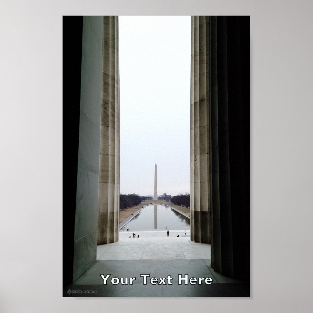Poster O Monumento de Washington (Frente)