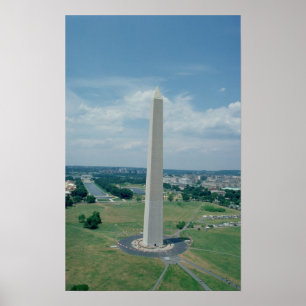 Pôster O monumento de Washington, construído 1848-85
