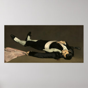 Poster O Morto Toreador - Edouard Manet Fine Art