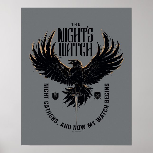 Poster O Motto do Relógio da Noite (Frente)