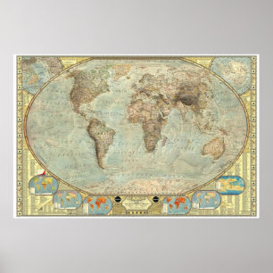 Pôster O Mundo - Alterações Climáticas